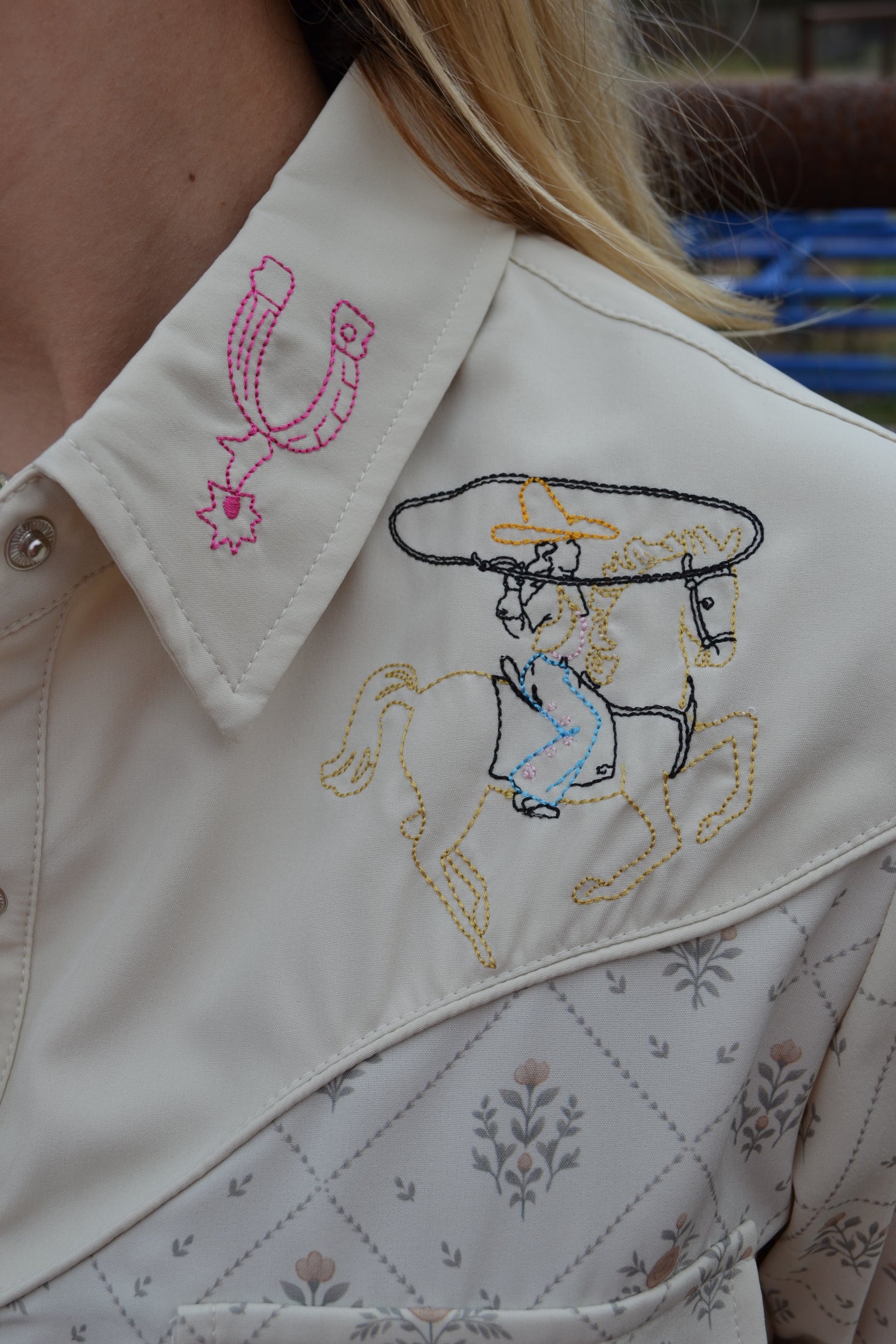 The Wyatt Embroidered Button Up