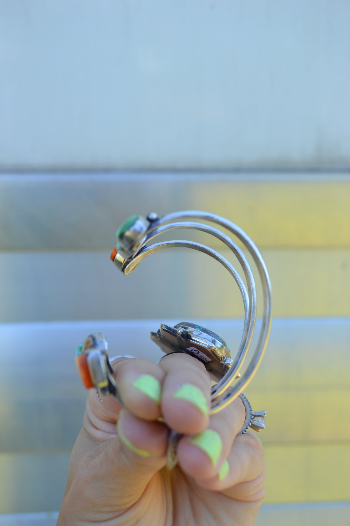 The Hagan Double Stone Cuff