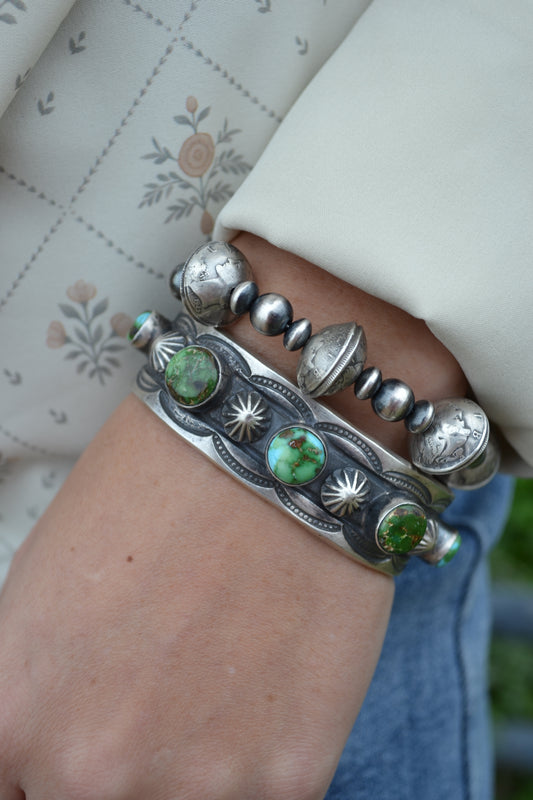 The Jenks 5 Stone Cuff (Palomino Available)