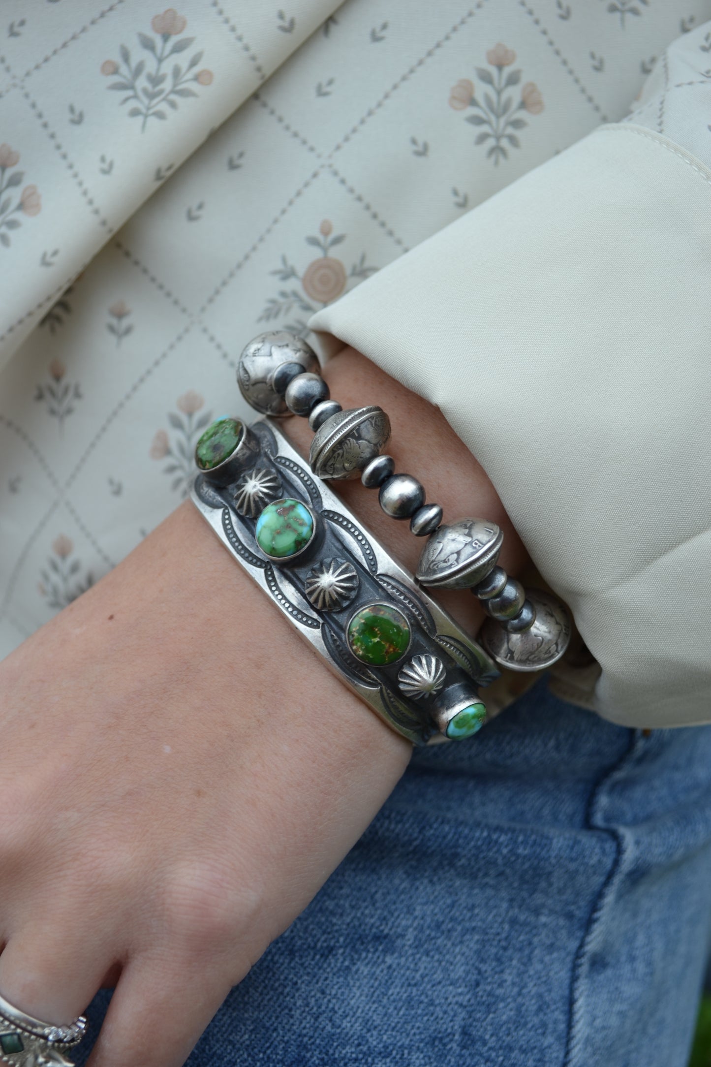 The Jenks 5 Stone Cuff (Palomino Available)