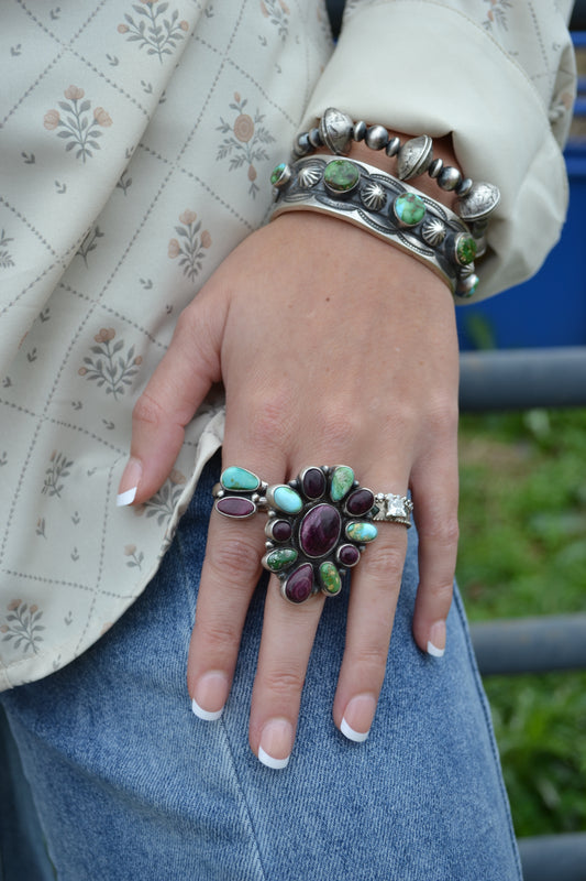 The Penter Adjustable Double Stone Ring
