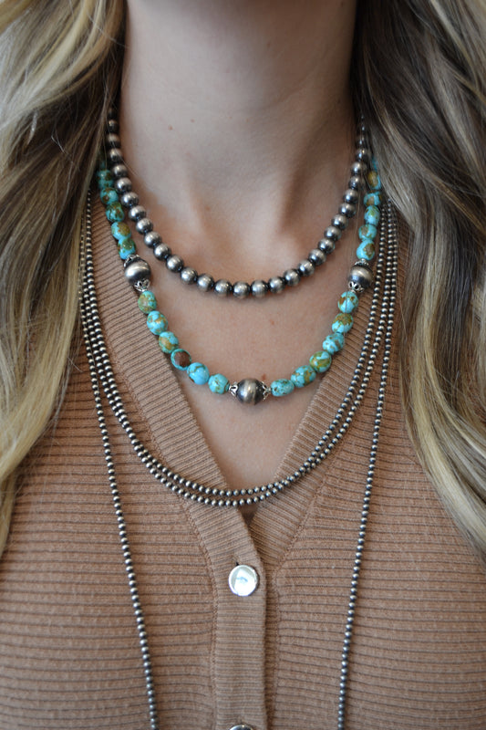 The Clover 24" 3mm Pearls