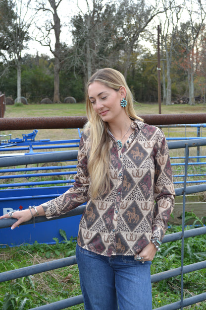 The Crescent Top by Tasha Polizzi