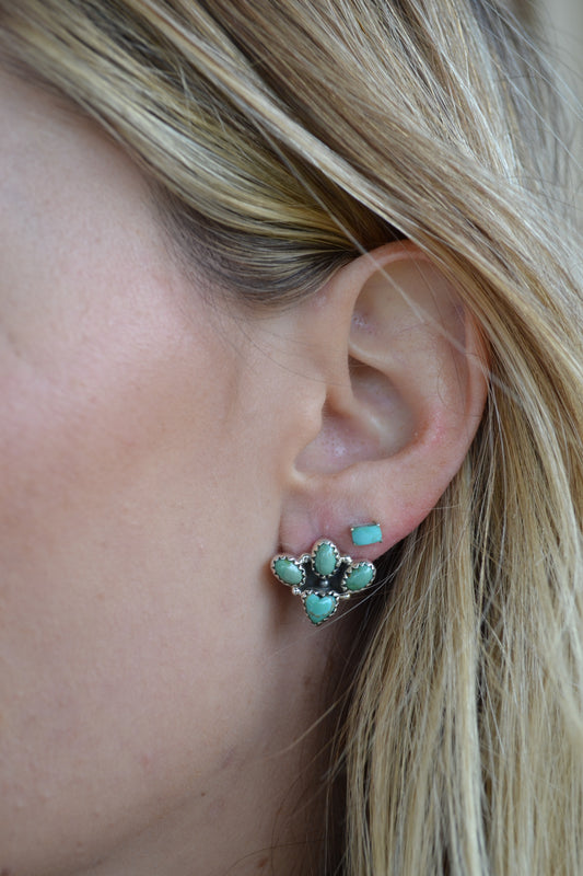 The Overland Heart Studs