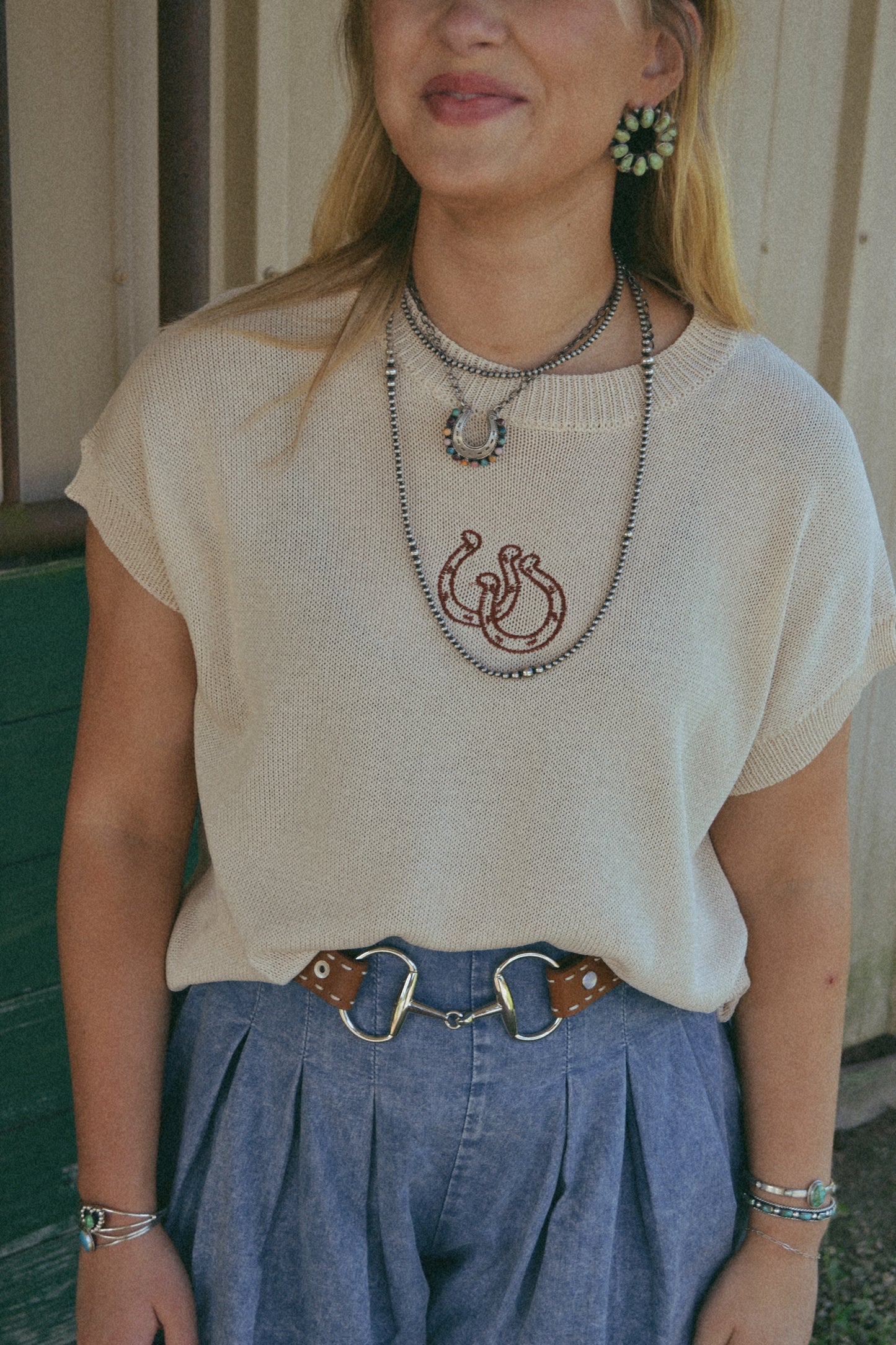 The Riggs Top in Tan