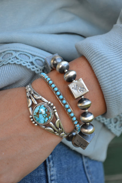 The Kayde Turquoise Stacker