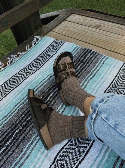 The Reno Cowhide Sandals