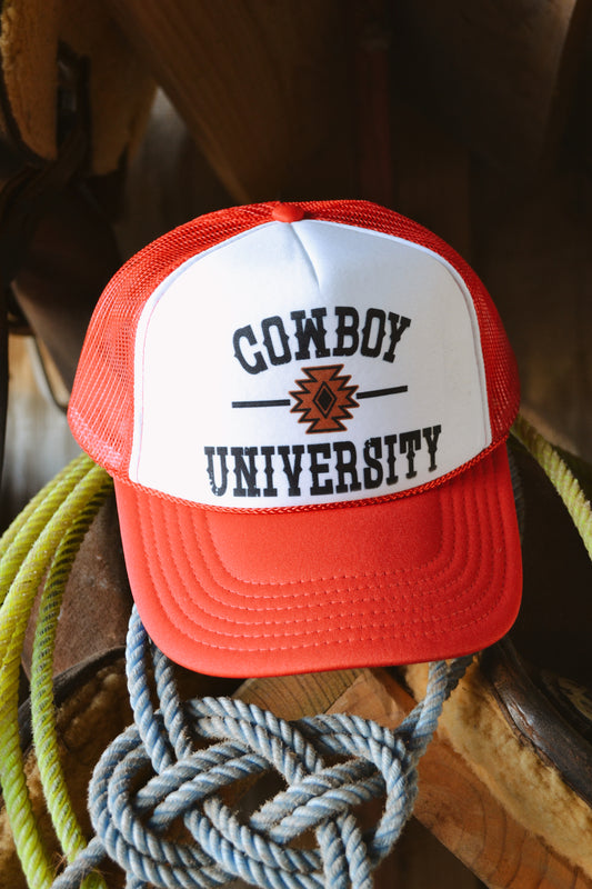 The Cowboy University Trucker Cap