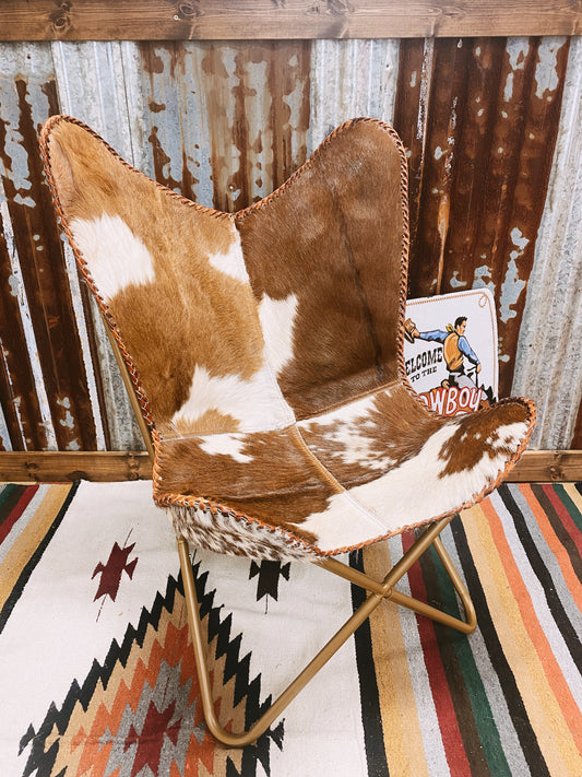 The Pace Cowhide Chair
